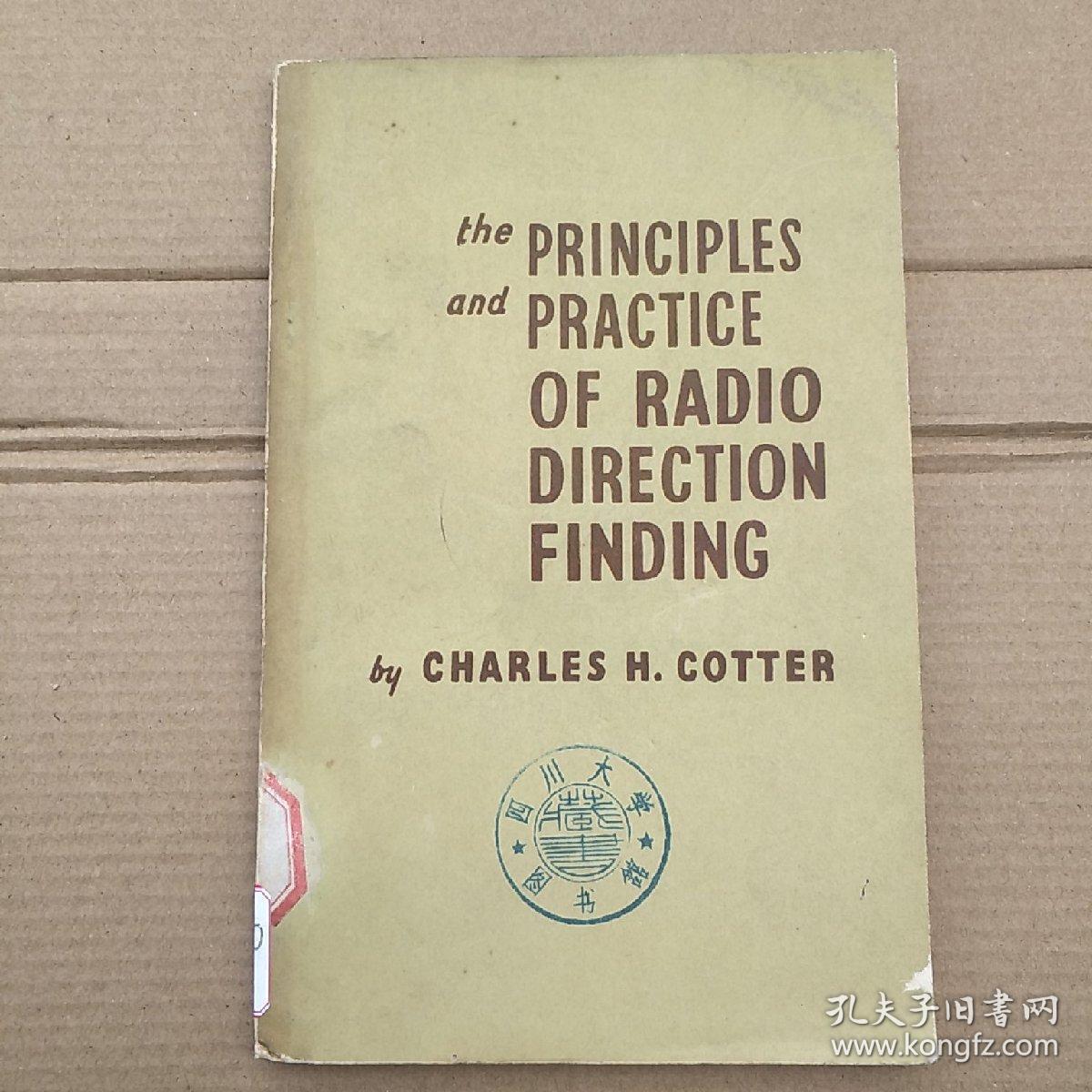 the principles and practice of radio direction finding（P1307）