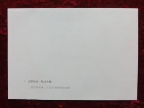 32开工艺美术画片：当家做主（黄杨木雕）