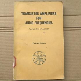 transistor amplifiers for audio frequencies（P1487）