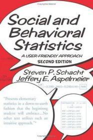 Social and Behavioral Statistics