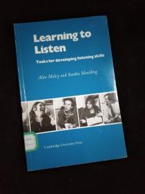 Learning to Listen: Tasks for Developing Listening Skills （英文）
