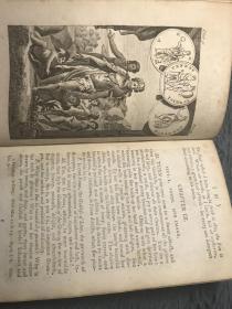 1803年 THE PANTHEON 《万神殿》FABULOUS HISTORIES OF THE HEATHEN GODS 含29副铜板整页插图   18X11CM