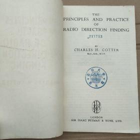 the principles and practice of radio direction finding（P1307）