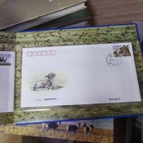邮票专集册——藏羚（有一小型张：两张纪念明信片：两张纪念封）