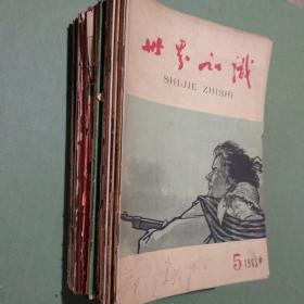 世界知识 杂志 共41期40本 1952-1979年 1957 1960 1962 1963 1964 1965 （备2楼梯窗)