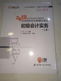 2019年会计专业技术资料考
试应试指导及全真模拟测试：初级会计实务（上下册）