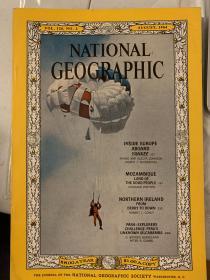 （从美国发货）美国国家地理national geographic 1964年8月欧洲，莫桑比克，北爱尔兰，秘鲁a