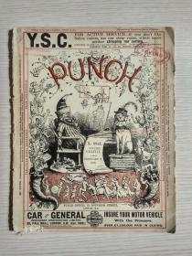 PUNCH（民国 英文原版）1915年 第17期（讽刺漫画 各种商品广告 等）