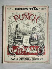 PUNCH（民国 英文原版）1937年 第13期（讽刺漫画 各种商品广告 等）