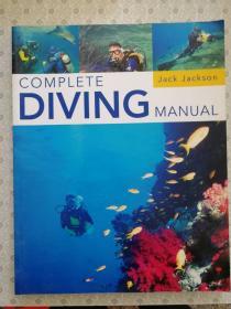 Complete Diving Manual    Jack Jackson  英语原版 铜版彩色印刷  16开本
