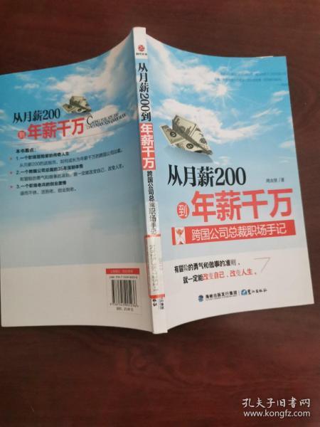 从月薪2000到年薪千万：跨国公司总裁职场手记