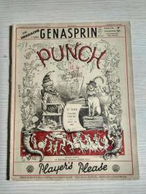 PUNCH（民国 英文原版）1937年 第14期（讽刺漫画 各种商品广告 等）