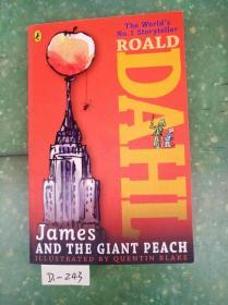 原装英文版 ROALD DAHL James AND THE GIANT PEACH