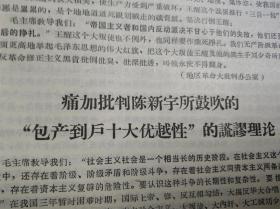 绍兴大批判 第十九期: 批判王醒等