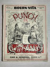 PUNCH（民国 英文原版）1937年 第21期（讽刺漫画 各种商品广告 等）