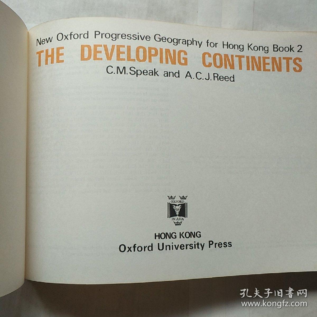 THE DEVELOPING CONTINENTS