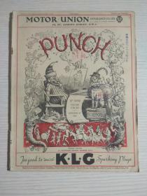 PUNCH（民国 英文原版）1937年 第27期（讽刺漫画 各种商品广告 等）