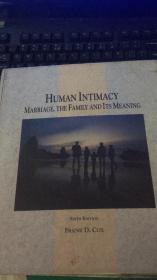 HUMANINTIMACY:MARRIAGE,THE FAMILY AND ITS MEANING