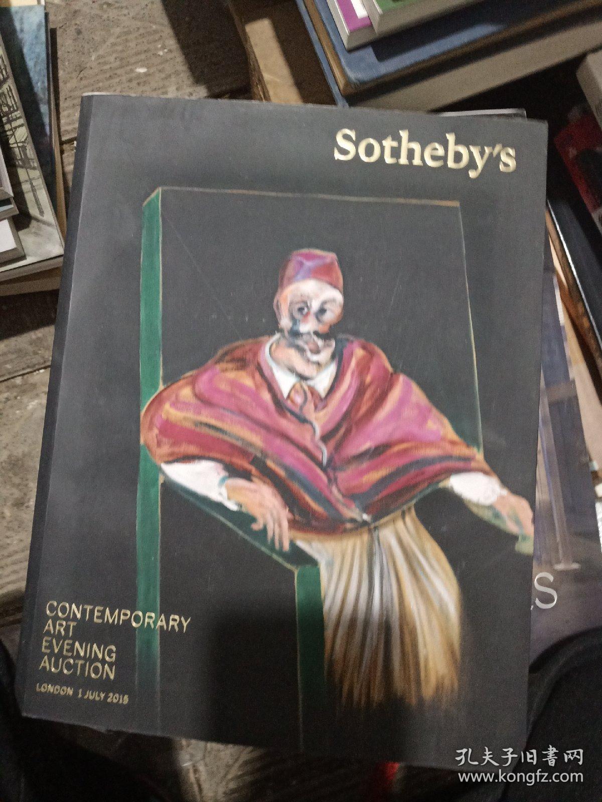 Sothebys CONTEMPORARY ART EVENING AUCTION 1 JULY 2015 现代和当代亚洲艺术 2015拍卖会 巨厚