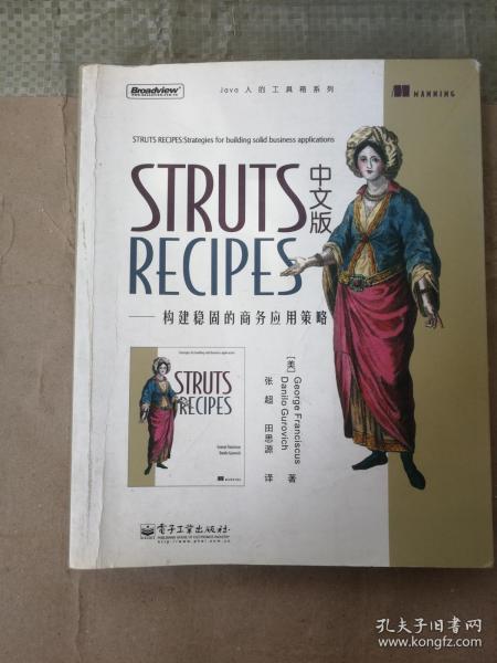 STRUTS RECIPES 中文版：构建稳固的商务应用策略9787121036477二手图书