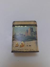 老上海头蜡  铁盒