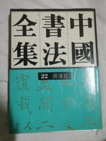 中国书法全集（第22卷）隋唐五代 褚遂良【65册合售 大16开精装+书衣 1999年1版1印 具体看图见描述】