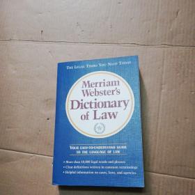 Merriam-Webster's Dictionary of Law (看图)