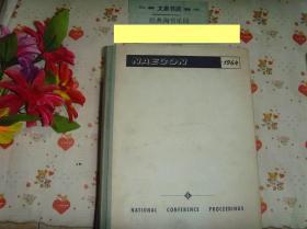 英文原版《1964美国全国空间电子学会议论文集》文泉物理类精16开40801-74,本书不打折