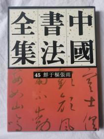 中国书法全集（第45卷）元代 鲜于枢张雨 【65册合售 大16开精装+书衣 2000年1版1印 具体看图见描述】