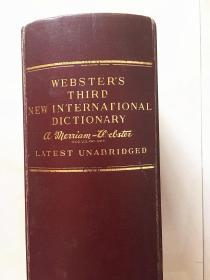 Webster\'s Third New International Dictionary（《新韦氏国际英语大辞典》第三版，未删节全本）