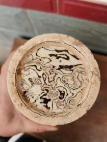古董古玩瓷器宋代绞胎瓷瓶