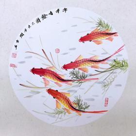 广西美协会员蒋润吉老师斗方卡纸任选三幅只需168元包邮尺寸50*50厘米