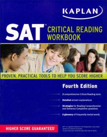 Kaplan SAT Critical Reading Workbook