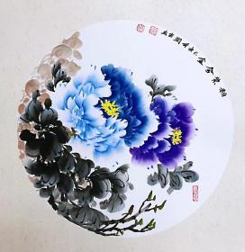 广西美协会员蒋润吉老师斗方卡纸任选三幅只需168元包邮尺寸50*50厘米