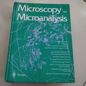 Microscopy  AND Microanalysis[显微镜和显微分析]精装  英文原版 库存