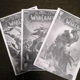 （包邮）魔兽世界漫画A4打印版1—3册合订本