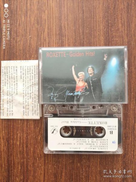磁带/卡带 罗克赛 精选辑  Roxette golden hits   有歌词