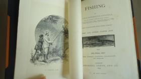 1893年FISHING. 体育名著《钓鱼图考》3/4羊皮善本 大量版画插图