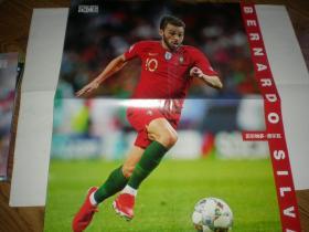 贝尔纳多 席尔瓦 海报      足球周刊 赠送 另一面是 科芒