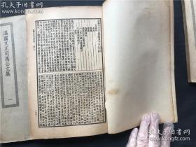 民国旧书【四新丛刊初编集部--温国文正司马公文集 】 （三册全）