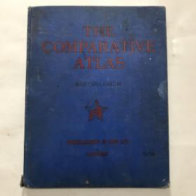 英文版：The comparative atlas (世界地图集）民国时期出版