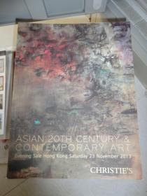 CHRISTIES香港佳士得2013年秋拍 20世纪亚洲艺术 油画