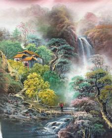 谭其明，油画，山水风景，现货，50-60，可合影，多款，部分无现货，可定制