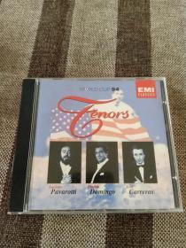 外版CD，EMI经典产品，荷兰原版首版，《世界三大男高音为1994年世界杯而专门录制的专辑》。EMI经典出品。