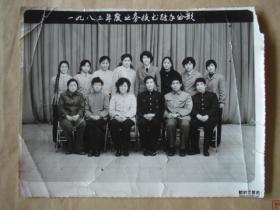 老照片---【1983年度业务技术能手合影】