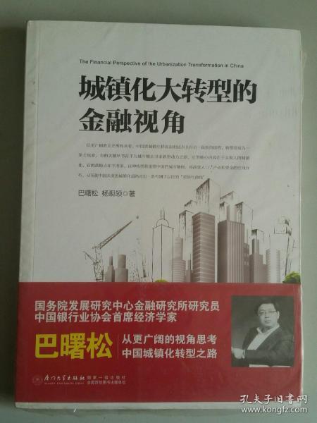 城镇化大转型的金融视角：从更广阔的视角思考中国城镇化转型之路