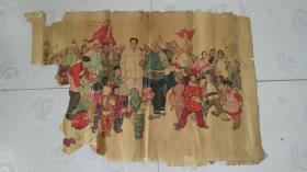 在毛主席身边，刘文西绘画，人民美术出版社，1961年12月1版，1963年3月3印，