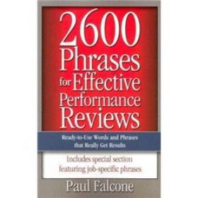 2600 Phrases for Effective Performance Reviews