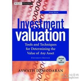 Investment Valuation：Tools and Techniques for Determining the Value of Any Asset, Second Edition, University Edition