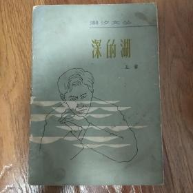 深的湖  王蒙 1982年一版一印  花城出版社